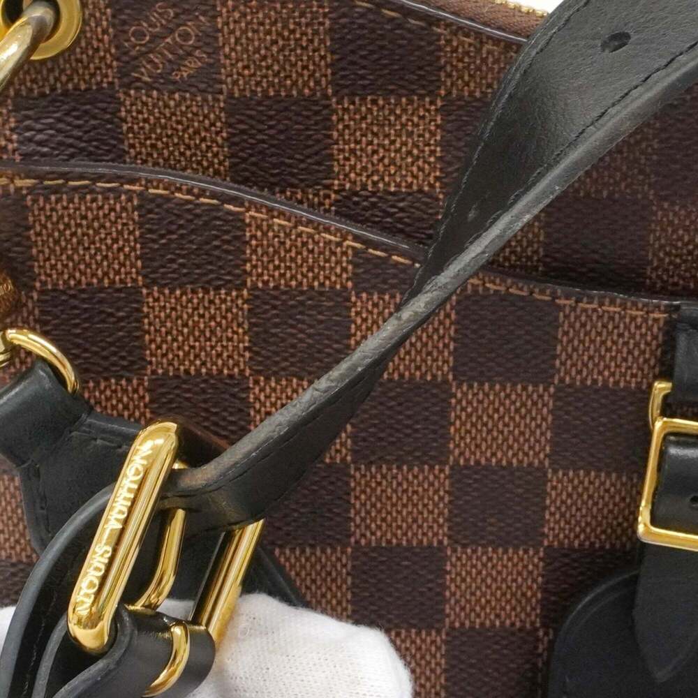 LOUIS VUITTON Authentic Brown Damier Shoulder Bag - Picture 7 of 10